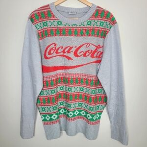 Coca‎ Cola Christmas Holiday Sweater Size Large